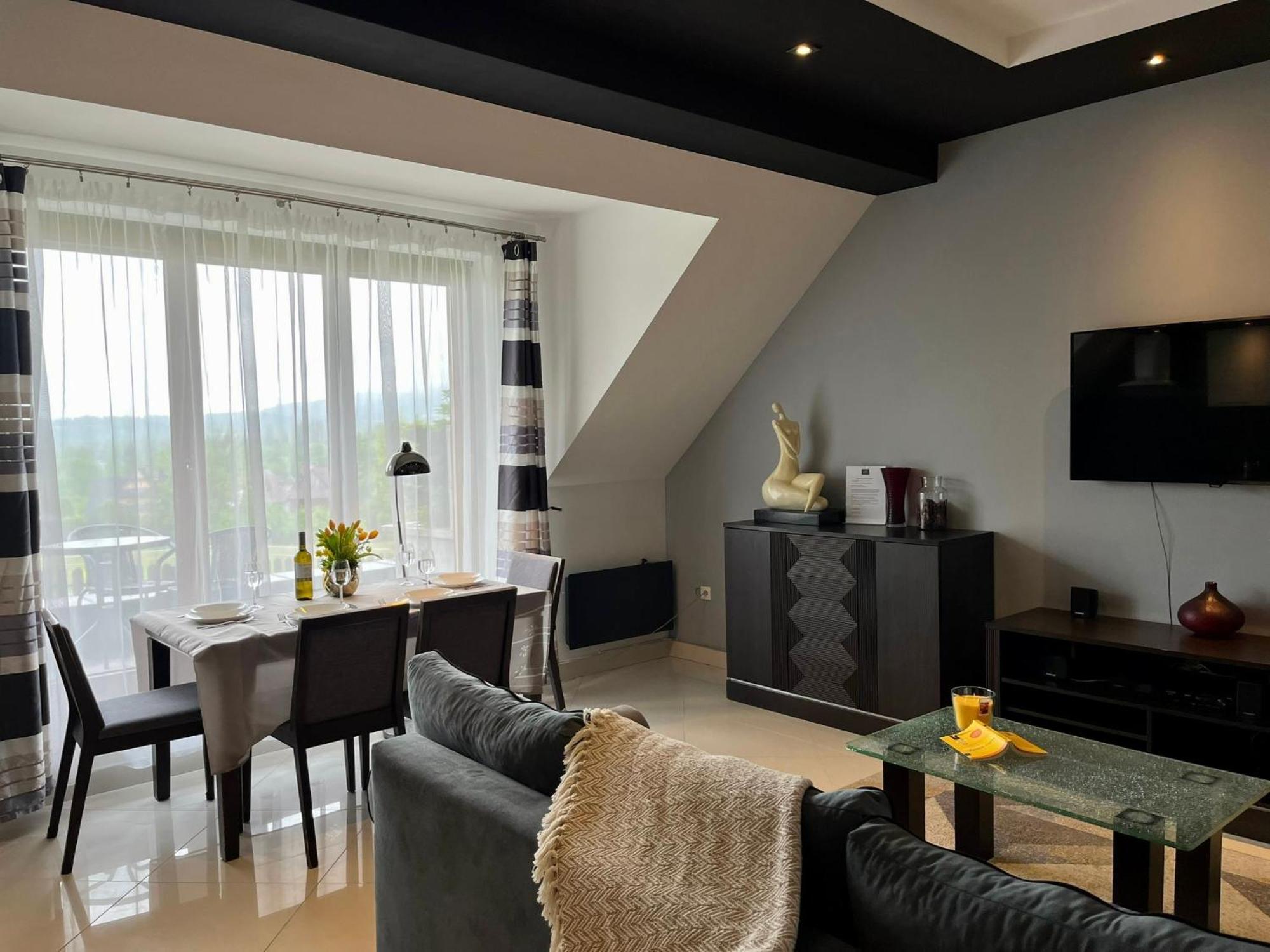Apartment Bordeaux Szymoszkowa Residence Zakopane กอสเชียลิสกอ ภายนอก รูปภาพ